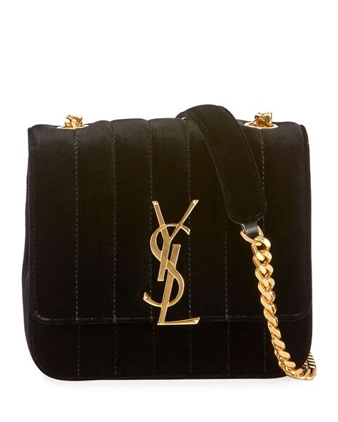 ysl vicky velvet bag|ysl small shoulder bag.